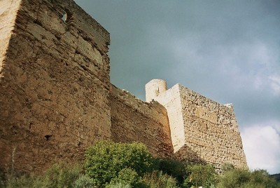 Castillo de Forna, Ostfassade, Quelle Wikipedia (gemeinfrei)