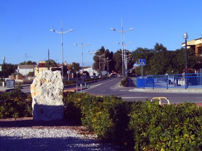 Ortseinfahrt aus Richtung San Fulgencio (Foto baufred)