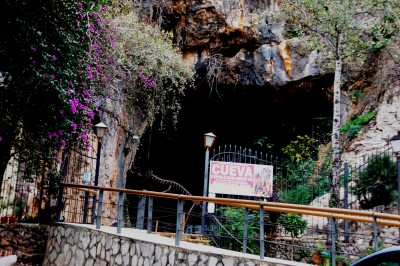 Cueva de las Calaveras -  Eingang