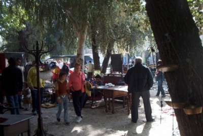 Flohmarkt in Jalón