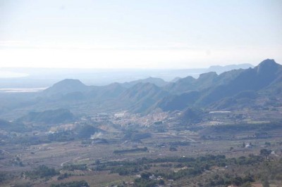 Das Gemeindegebiet von Xixona
