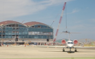 Flughafenerweiterung Alicante Juni 2009