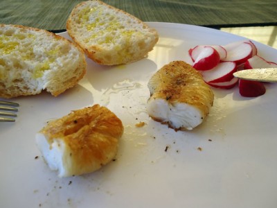 richtig Lecker, Konsistenz von Fisch sehr zart und gar nicht trocken