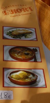 Menú típico mit Sommerpreis(?)