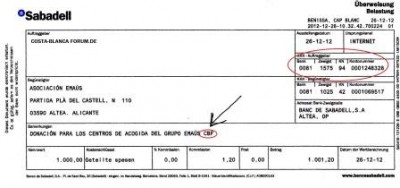 CBF-Spende Emaús.jpg (21.61 KiB) 4449 mal betrachtet Überweisung