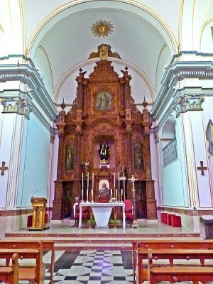 Kirche  Altar (Foto Citronella)