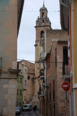 Am Ende der Gasse, der Glockenturm