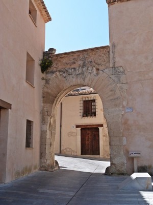 Arco und Ermita de San Roc, auch Portal von Xátiva, (13. Jahrh.) - Foto Citronella