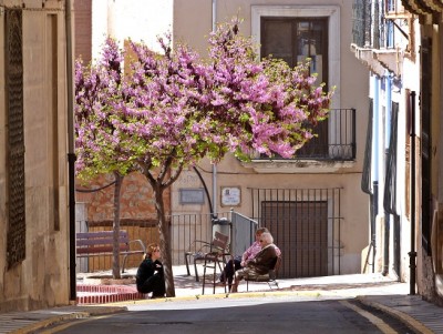 Die kleine Plaza an der Carrer Sant Josep (Foto Citronella)