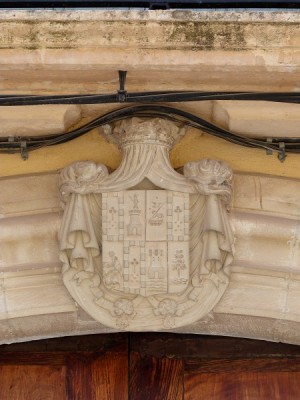 Wappen vom Palacio del Marqués de Villagracia (Foto Citronella)