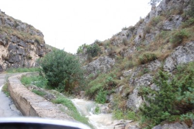 rauschende Bäche, wo vorher kein Wasser floss