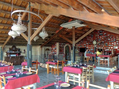 Das Restaurant im 1. Obergeschoss