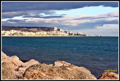 Blick von Santa Pola - Mole, auf Santa Pola -Este<br />© Grossauge/Wilfried K.