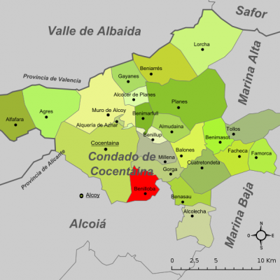 595px-Benilloba-Mapa_del_Condado_de_Cocentaina_svg.png (118.46 KiB) 1870 mal betrachtet Urheber: Original: Montxo Vicente i Sempere, uploaded by Martorell, vectorized by Rodriguillo<br />Quelle: Wikpedia, Grafik gemeinfrei