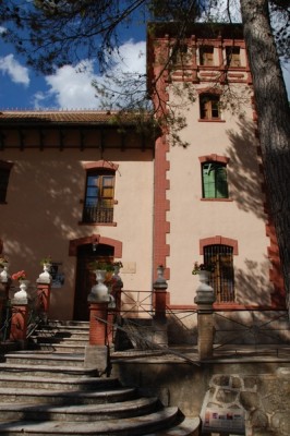 Eingang Villa Rosario
