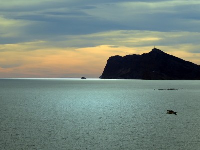 Abendstimmung bereits am Nachmittag ...