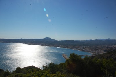 Auch von dem Aussichtspunkt &quot;Cap de Sant Antoni&quot; hat man einen weiten Blick über die Bucht.