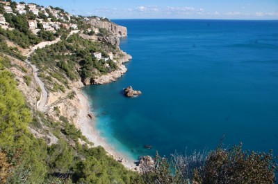 13 der FKK-Strand &quot;Ambolo&quot; von oben