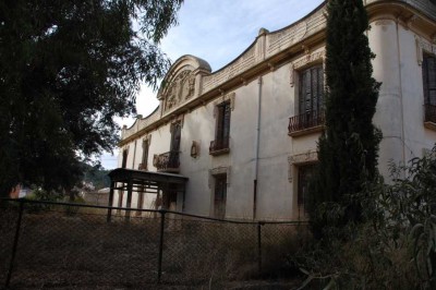 Palacio, Gartenseite