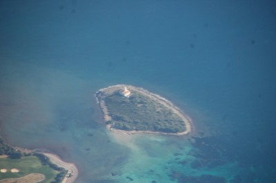 ...und ich habe aus dem Flugzeugfenster geschaut und gedacht, es wäre eine Ermita....