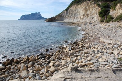 Kieselstrand von La Llobella