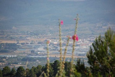 Blick auf Onil aus Richtung Banyeres