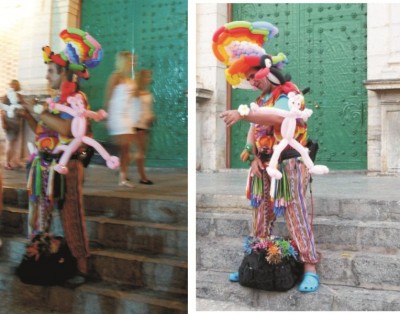 Links mein Foto (leider unscharf), rechts deins
