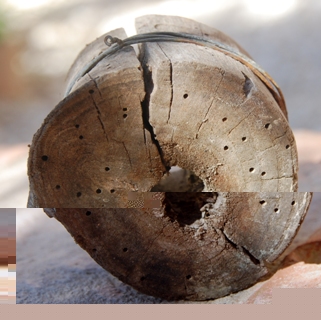 Dies selbstgebastelte Ding hier dient einem ähnlichen Verwendungszweck