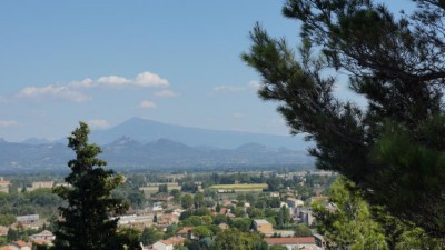 Blick auf den Mont Ventoux.