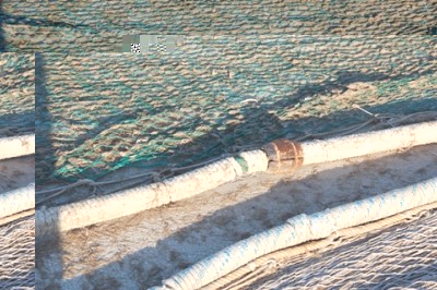 Diese Art "Muffen" habe ich an den Tauen gefunden