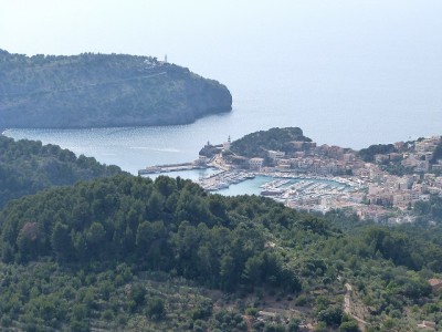 Blick auf Port de Sóller
