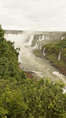 Der Gargant del Diablo von Brasilien her gesehen.