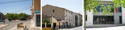 Plaza del Parador, Casa del Parador (heute städtisch) rechts