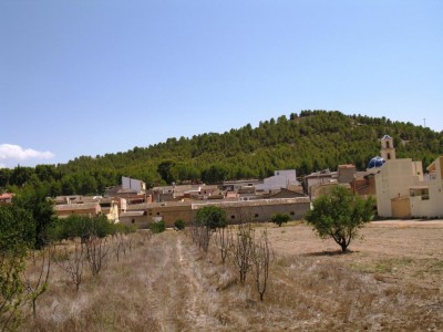 Blick auf Cañada von der CV-81