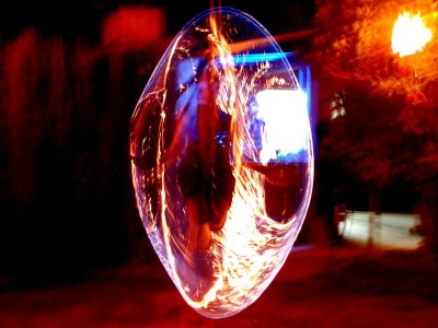 einer Feuershow