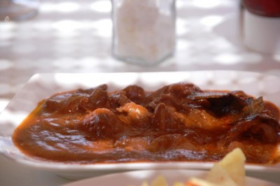 Higado con Salsa