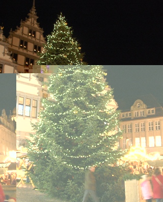 in einer deutschen Stadt