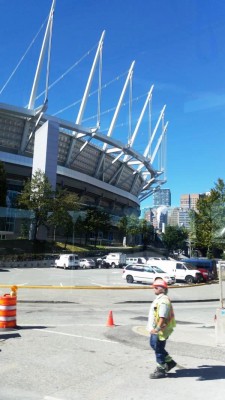 Das Stadion von Vancouver