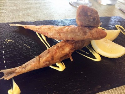 Vorspeise <br />Salmonitos fritos