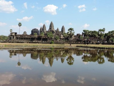Angkor Wat heute Mittag <br />(wir sind euch 6 Stunden voraus)