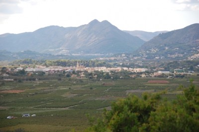 Jalón im Vall de Pop