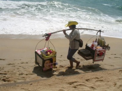 Strandverkäufer