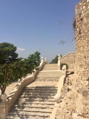 Treppenaufgang zum Palast