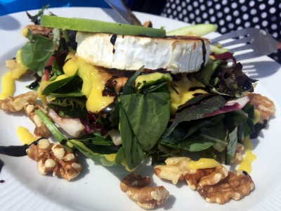 Ensalada con queso de cabra
