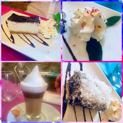 Postre.JPG (165.51 KiB) 3510 mal betrachtet Tarta de Queso, Tarta de Chocolate con Coco<br />y café