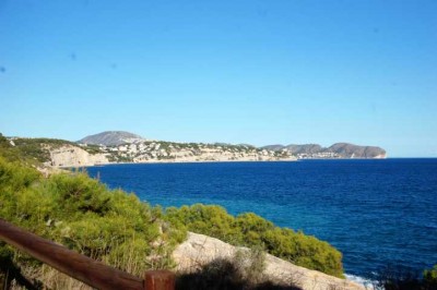 Ein Blick zurück im Zorn? Nein, in der Ferne liegt Moraira