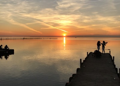 Sonnenuntergang, phantastisch!