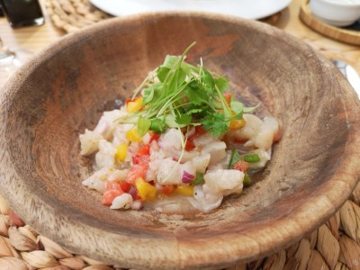 Foodbar Ceviche.jpg (253.08 KiB) 5305 mal betrachtet Ceviche Lubina für 14,50 € (die Limette fehlte da <br />allerdings schon... :-) )