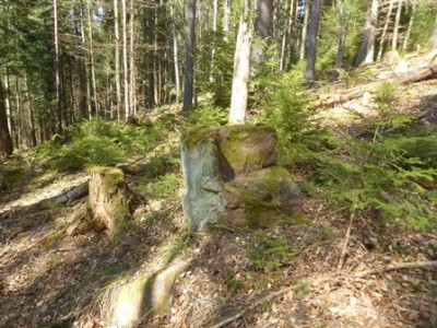 Ebenfalls mitten im Wald findet man hier den sog. &quot;Barbarossa-Sitz&quot;