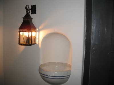 Lampe in der Art, nur schlichter